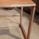 Teak sofa end