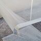 Chaise en plexiglas zigzag 1970