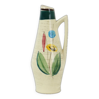 Vase Heinz Siery Floral Design Allemagne de l’Ouest Poterie Fifties 271-22