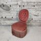 Pink toad armchair
