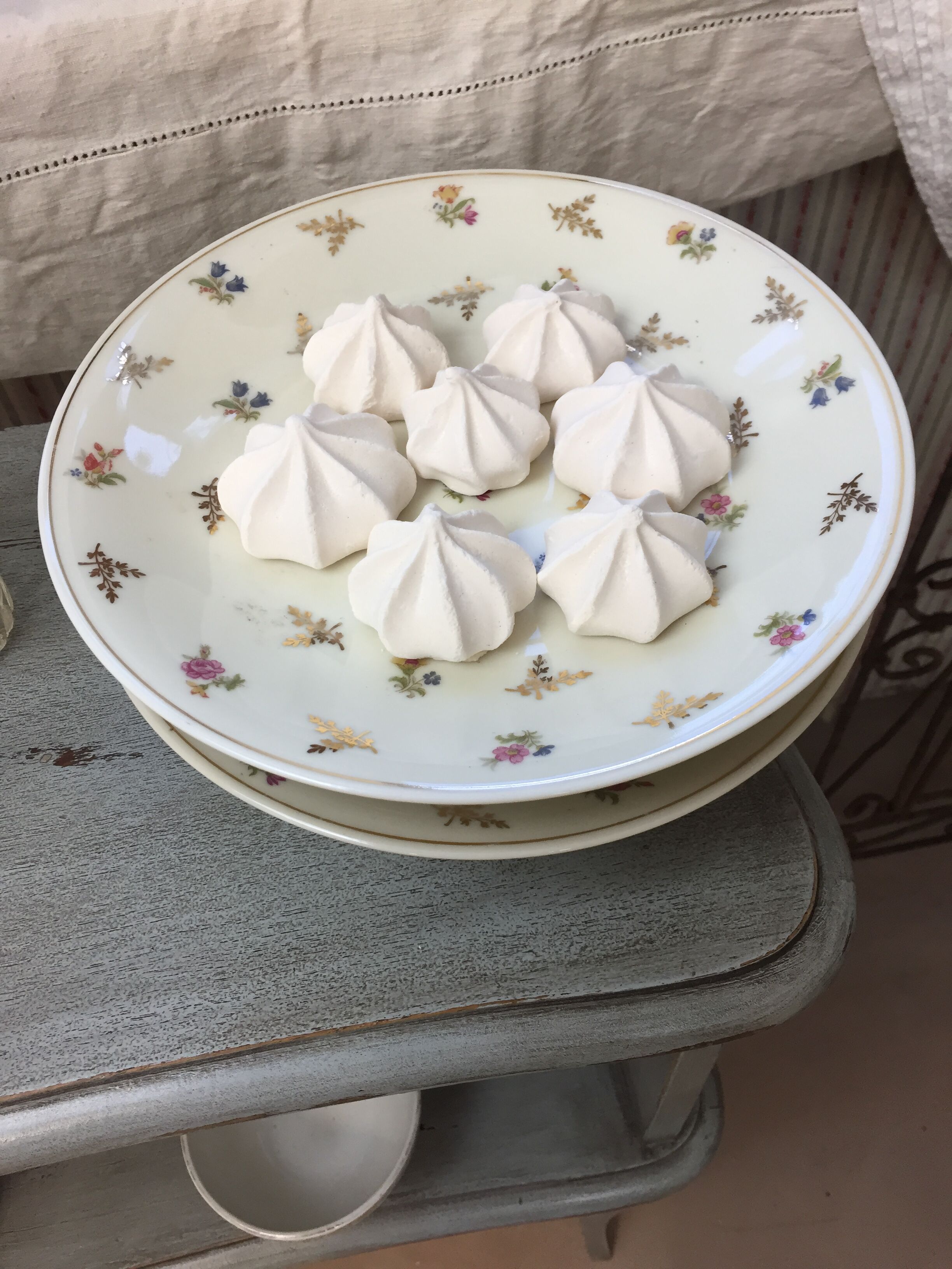 Duo vintage standing cut made in France Limoges