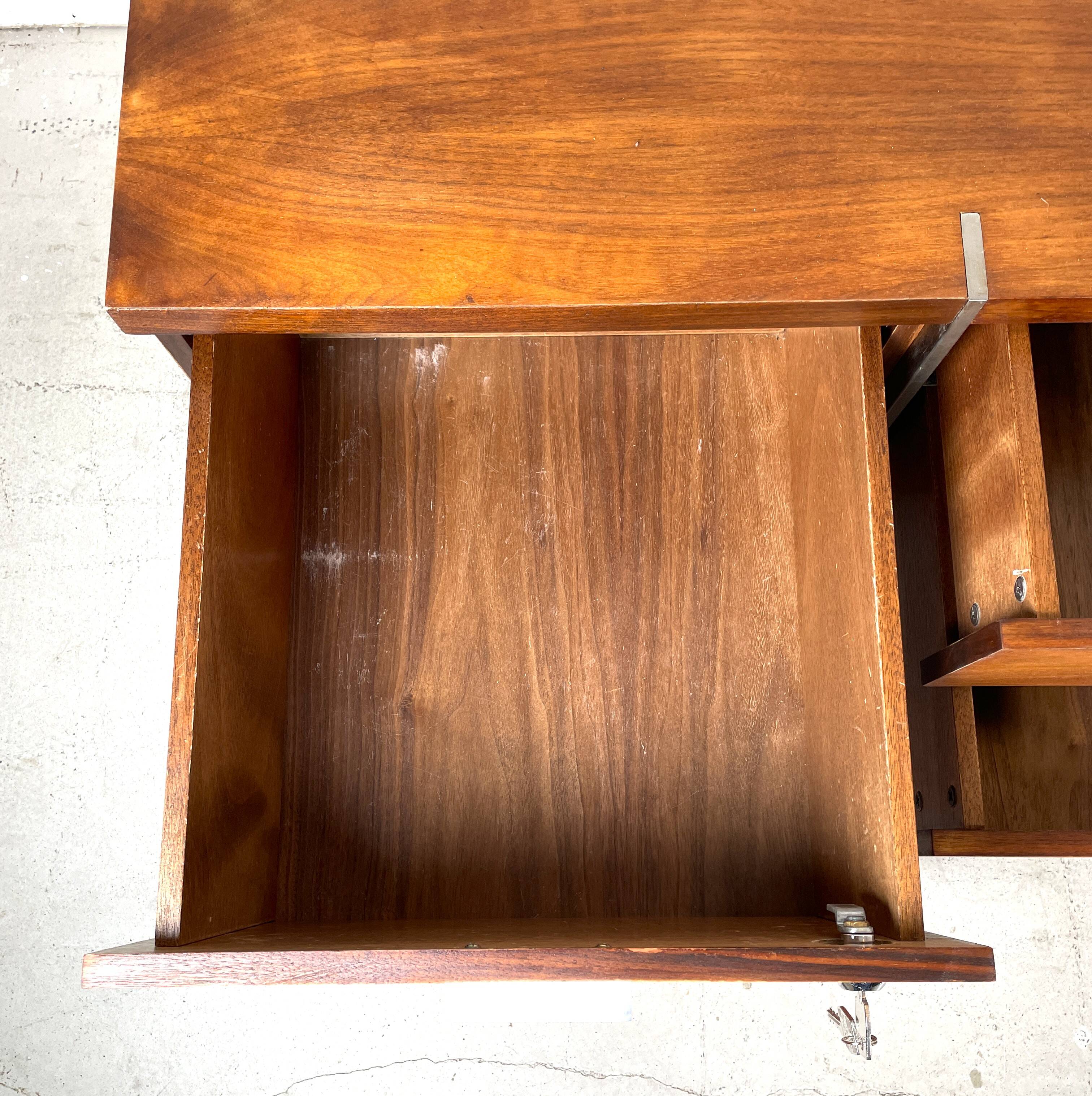 Vintage sideboard on stainless steel legs
