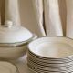 Porcelain soup maker collection ''Juan'' Sarreguemine Digoin 1950