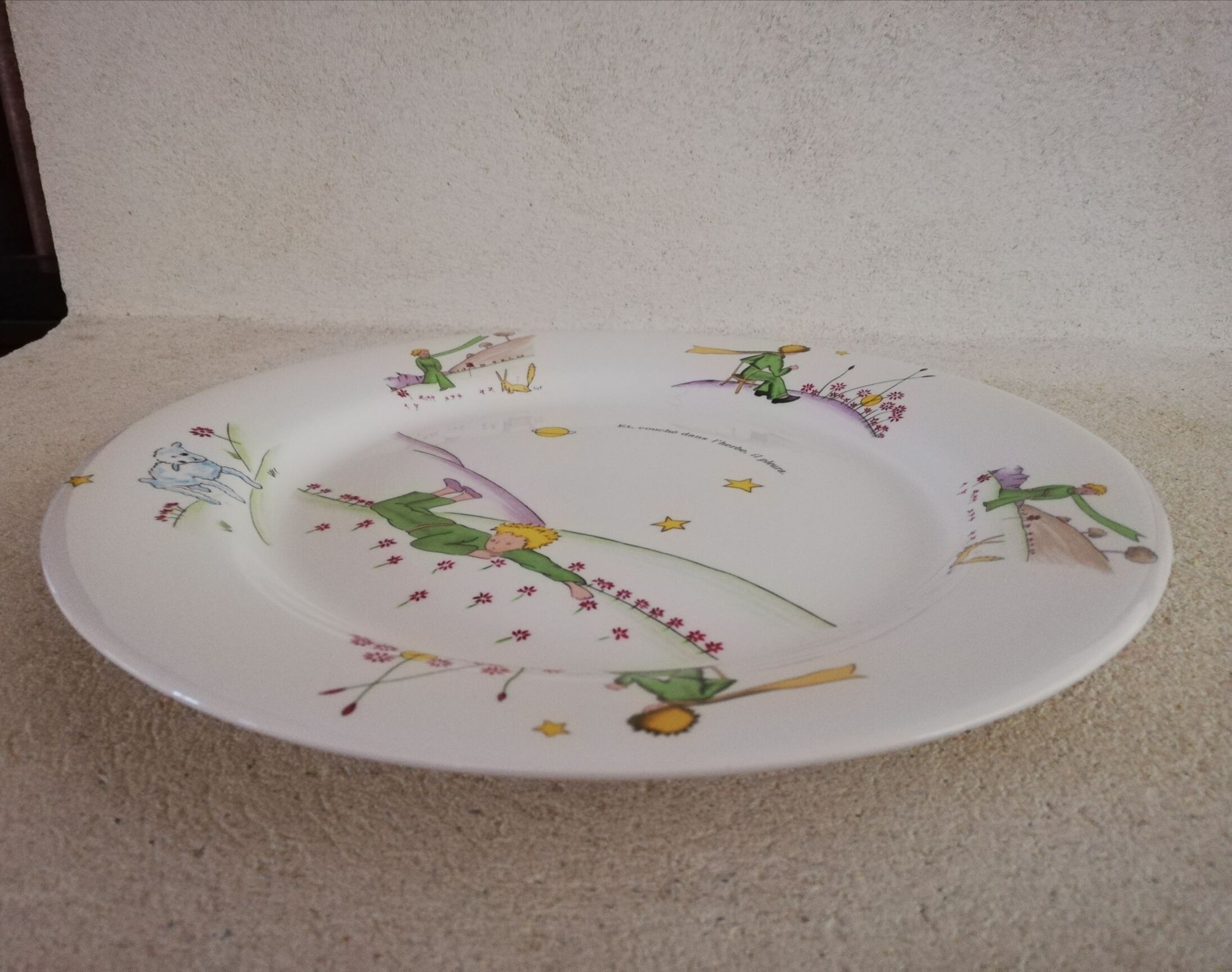 Plate Gien Le Petit Prince