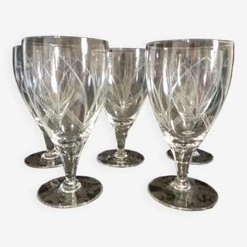 Verres à vin anciens