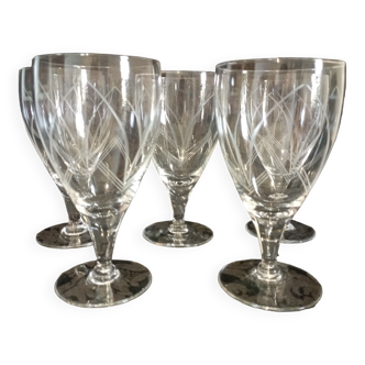 Verres à vin anciens