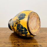 Vase Art déco en céramique vernissée signé René Nicole, 1930
