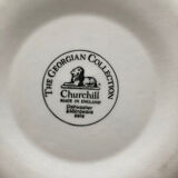 Assiette plate Churchill The Georgian Collection bleu
