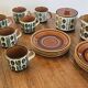 Boch La Louvière coffee service series Noix – 18 pieces – 8 people