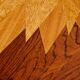 Inlaid rosewood coffee table