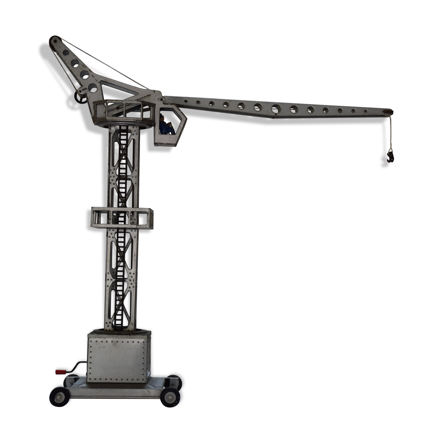 Joustra iron crane, old child toy
