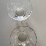 2 crystal bowls JG Durand