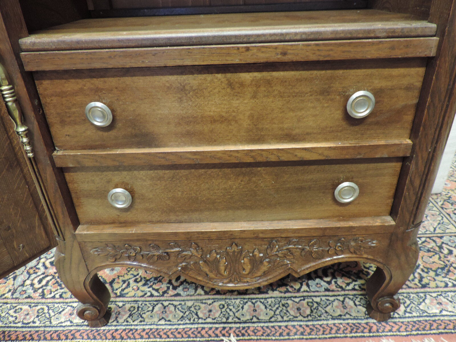Norman wardrobe in oak from the 70s