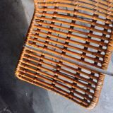 Rattan bar stool