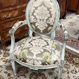 Louis XVI period armchair stamped