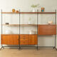 1960s shelving system by Olof Pira