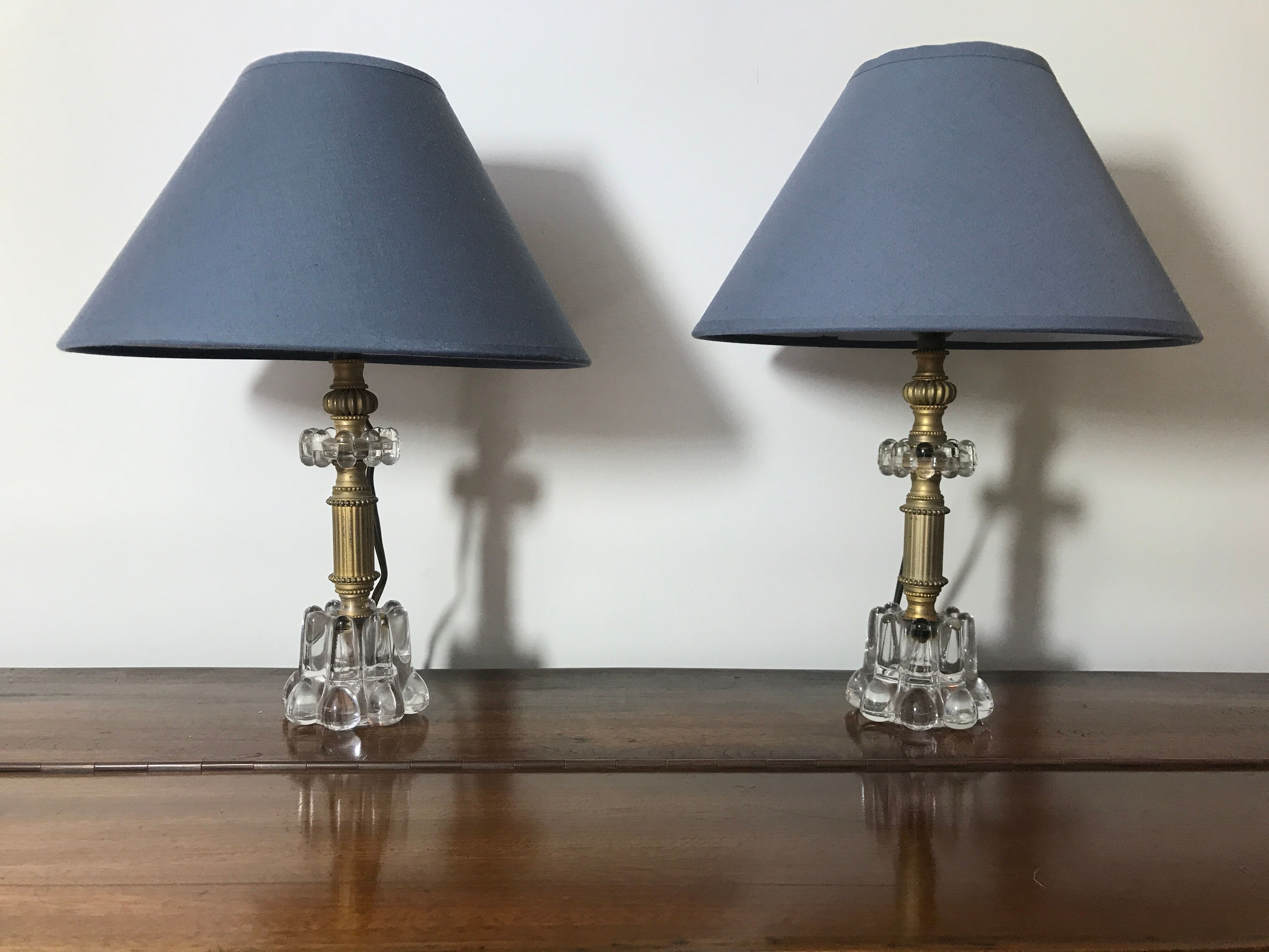 Pair of 60s bedside lamps