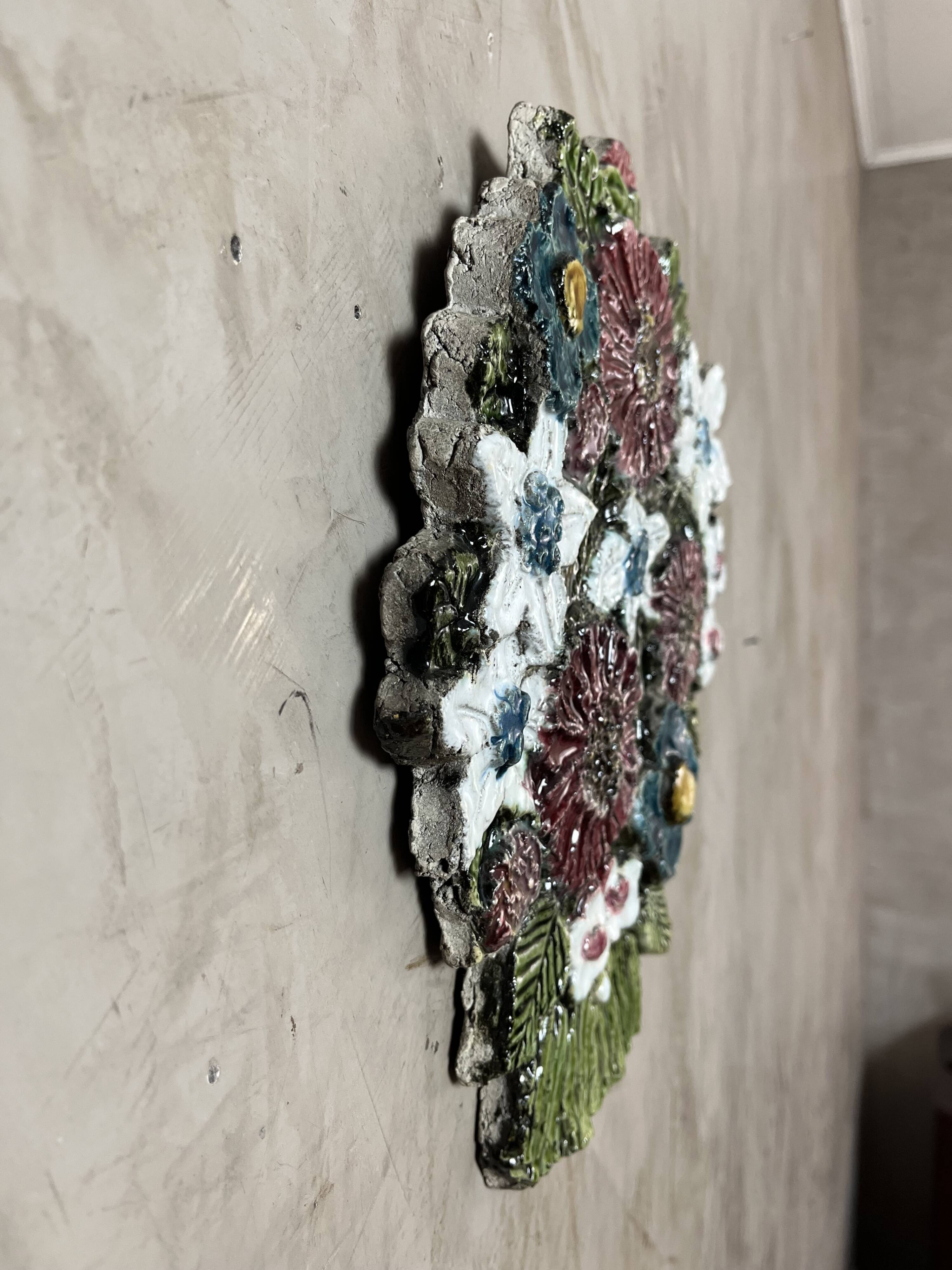 Ceramic wall decoration