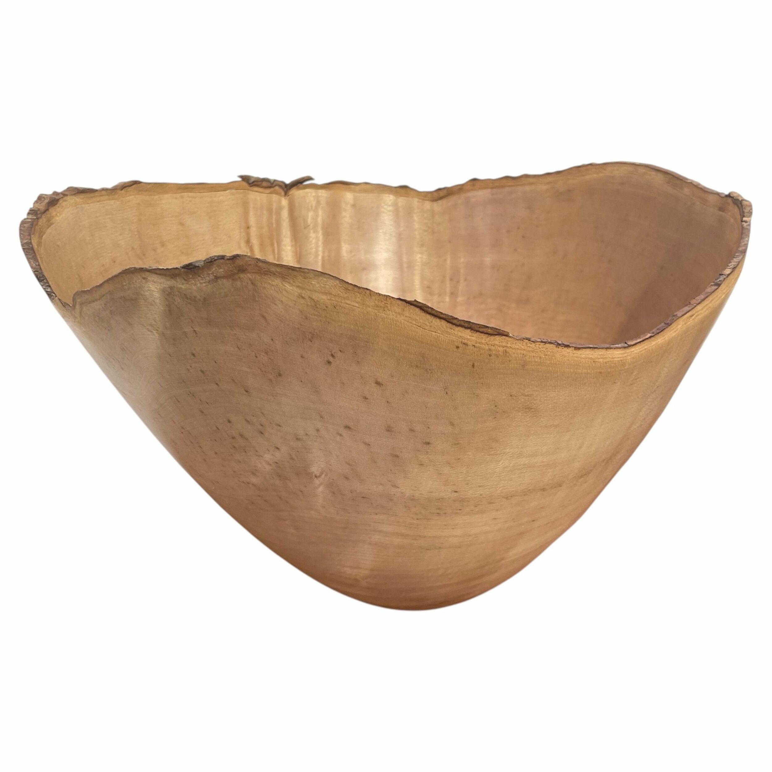 Sycamore monoxyle cup by Ralph Ribour