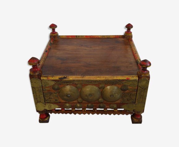 Ancienne table à thé afghane/pakistanaise