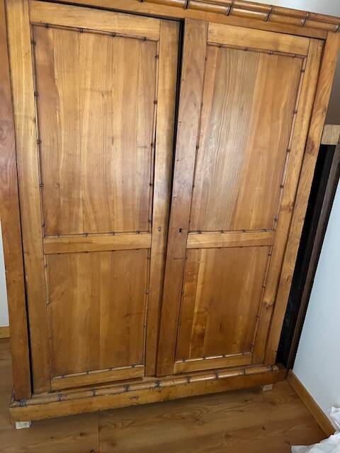 Bamboo wardrobe