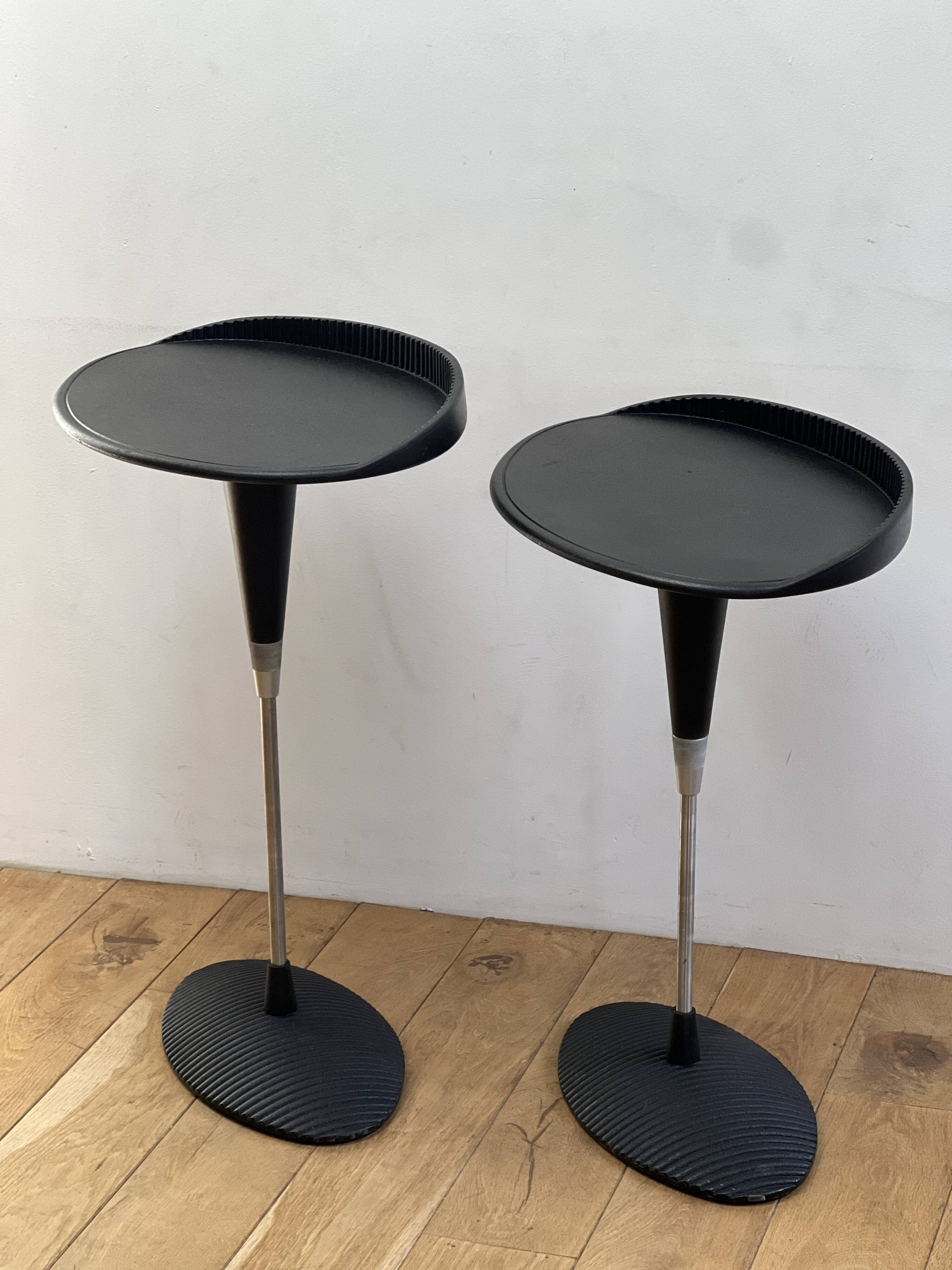 Metal and Acrylic Side Table by Starck