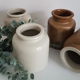 Old white mustard pot