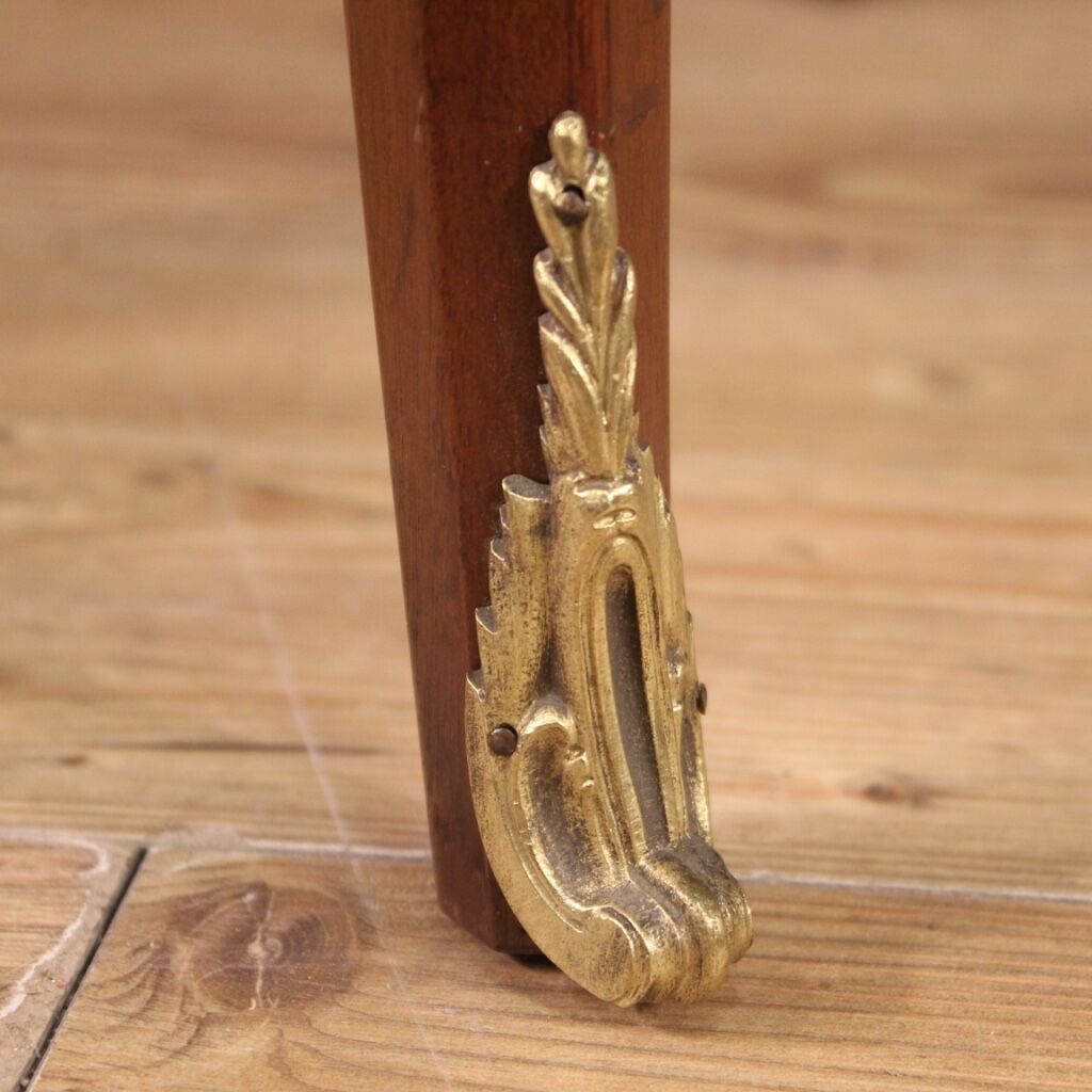 Napoleon III style side table with marble top