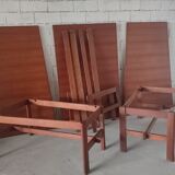 Vintage teak conference table