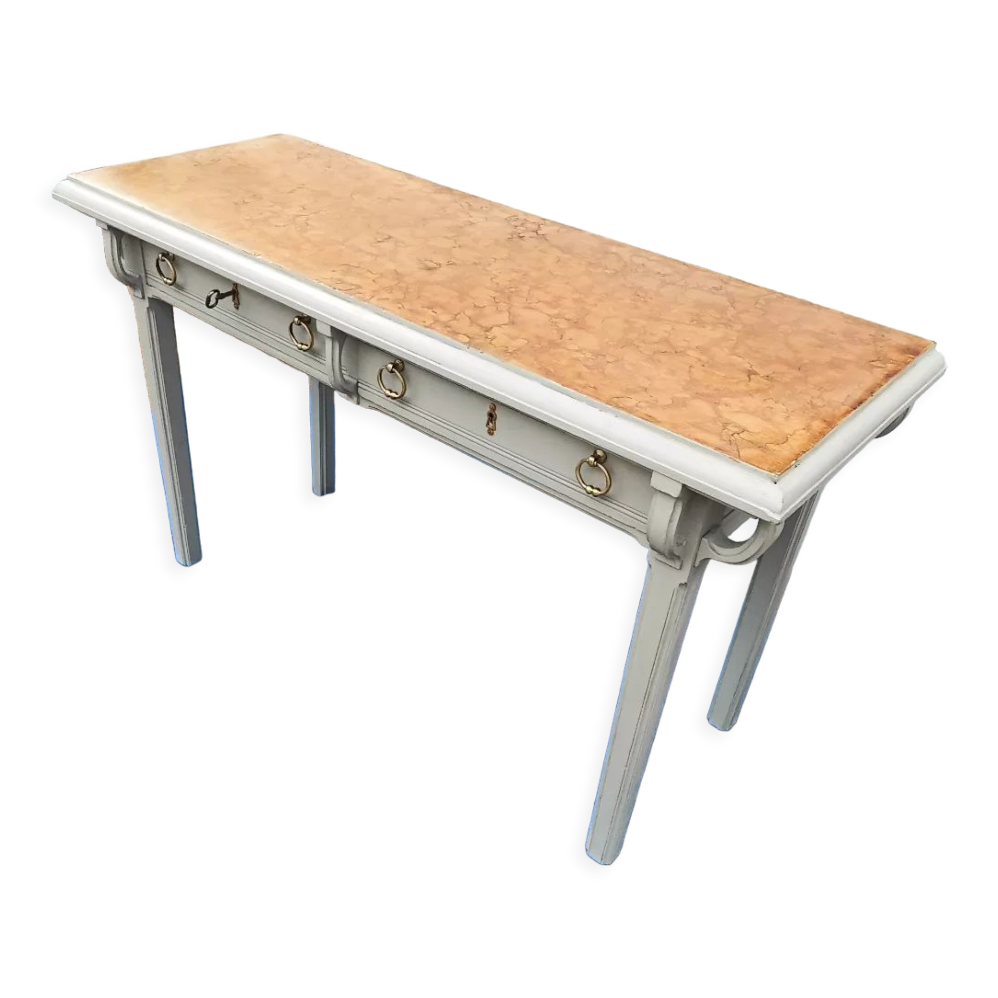 Grey vintage console