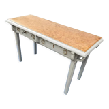 Grey vintage console