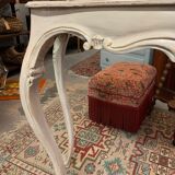 Patinated wooden console