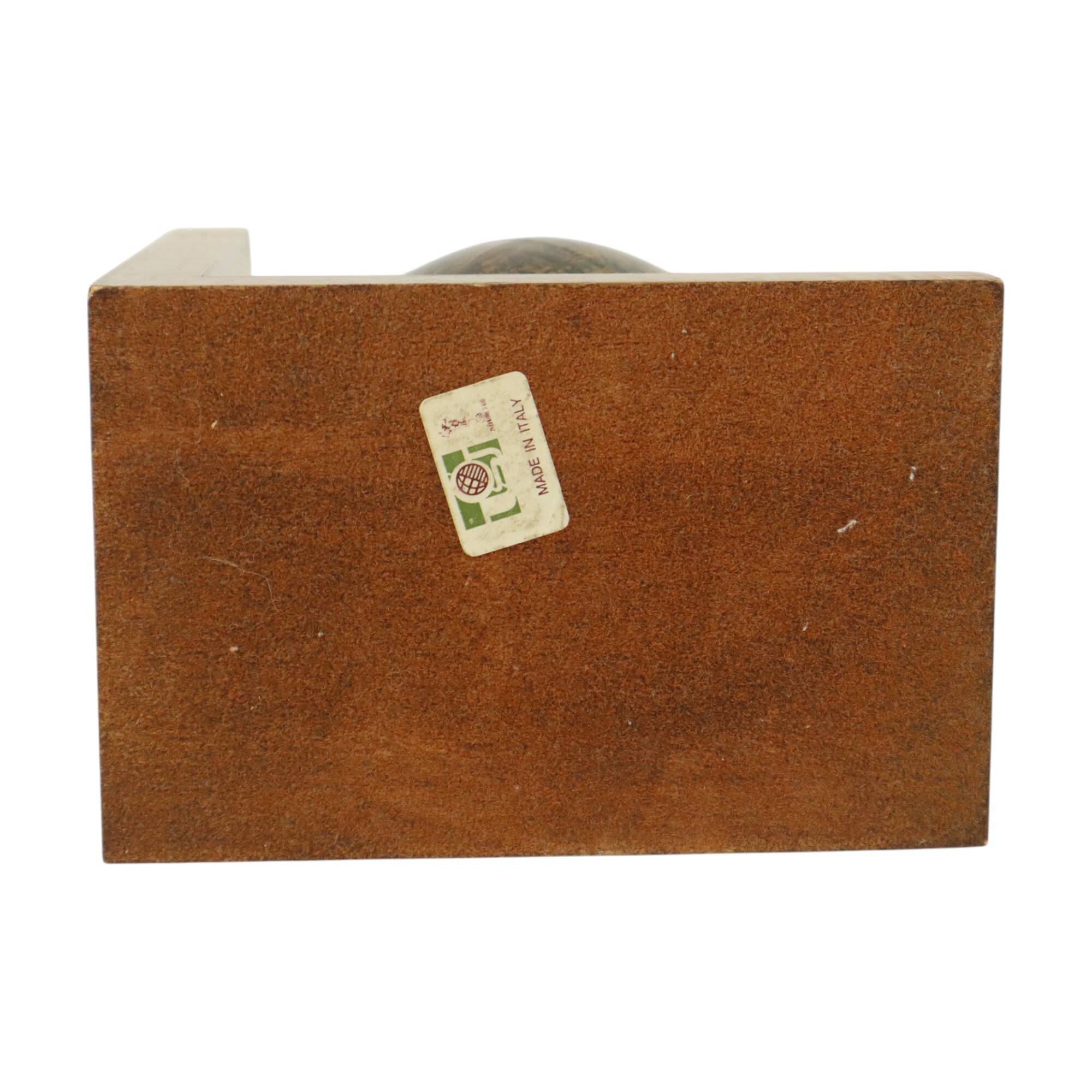 Serre-livres Globe en bois italien Mercurio D'oro