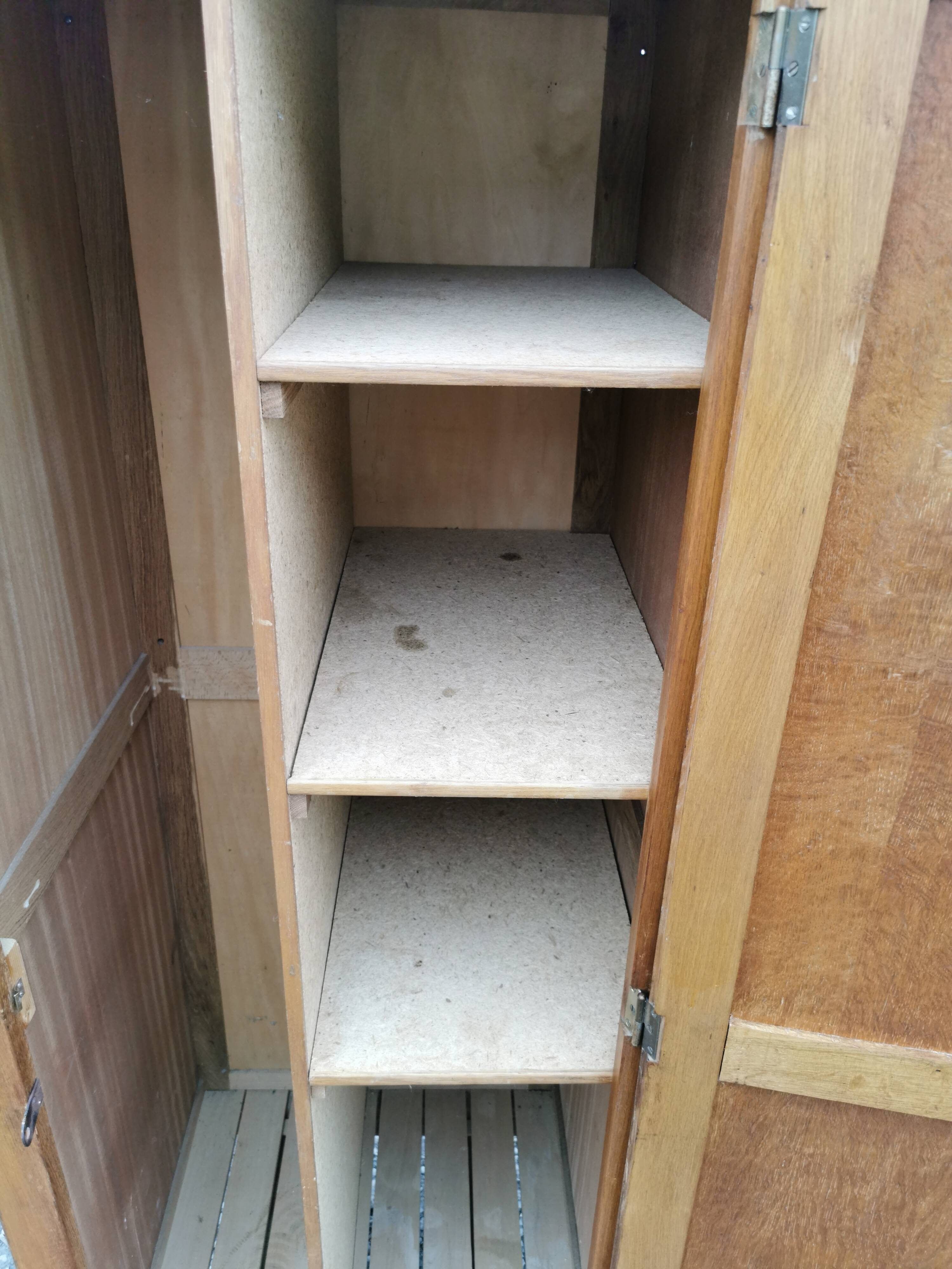 Old boarding school cabinet