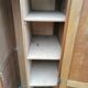 Old boarding school cabinet