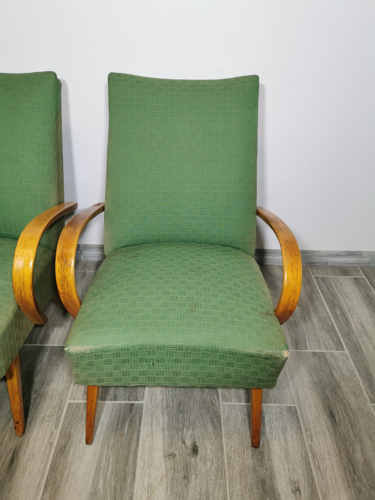 Armchairs by Jaroslav Smidek