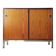 2-door sliding furniture in the style of F. Knoll, veneered teak.