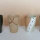 4 ceramic cups handcrafted