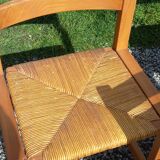 Set of 3 chairs from Regain in solid elm.