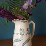Gien earthenware pitcher