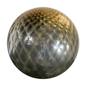 lampe en verre doré