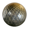 Lampe en verre doré balle de golf