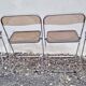 Set of 4 Plia chairs by Piretti for Castelli