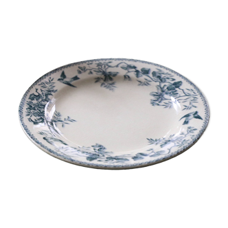 Assiette en terre de fer Samaritaine