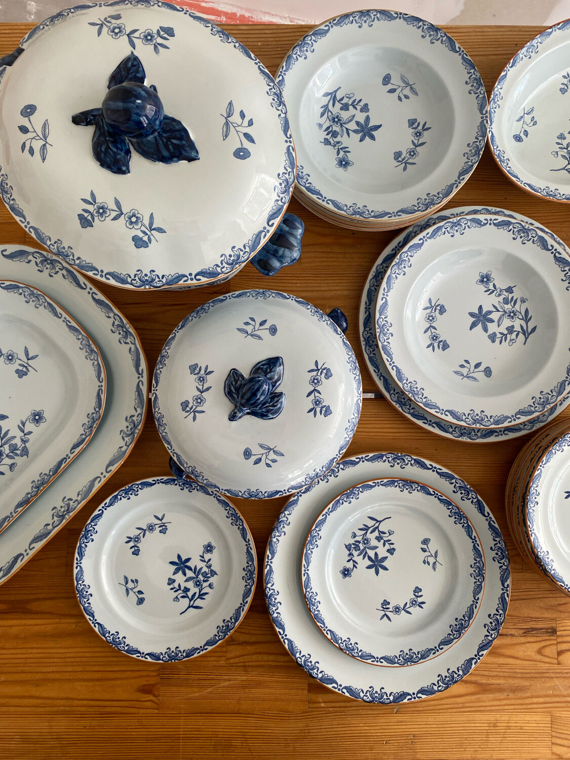 Swedish Service 34 pieces Ostindia Rorstand