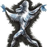 Original lithograph Jean Lurçat "Andalusian Monkey"