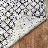 Old Beni Ouarain rug 366 x 166 cm