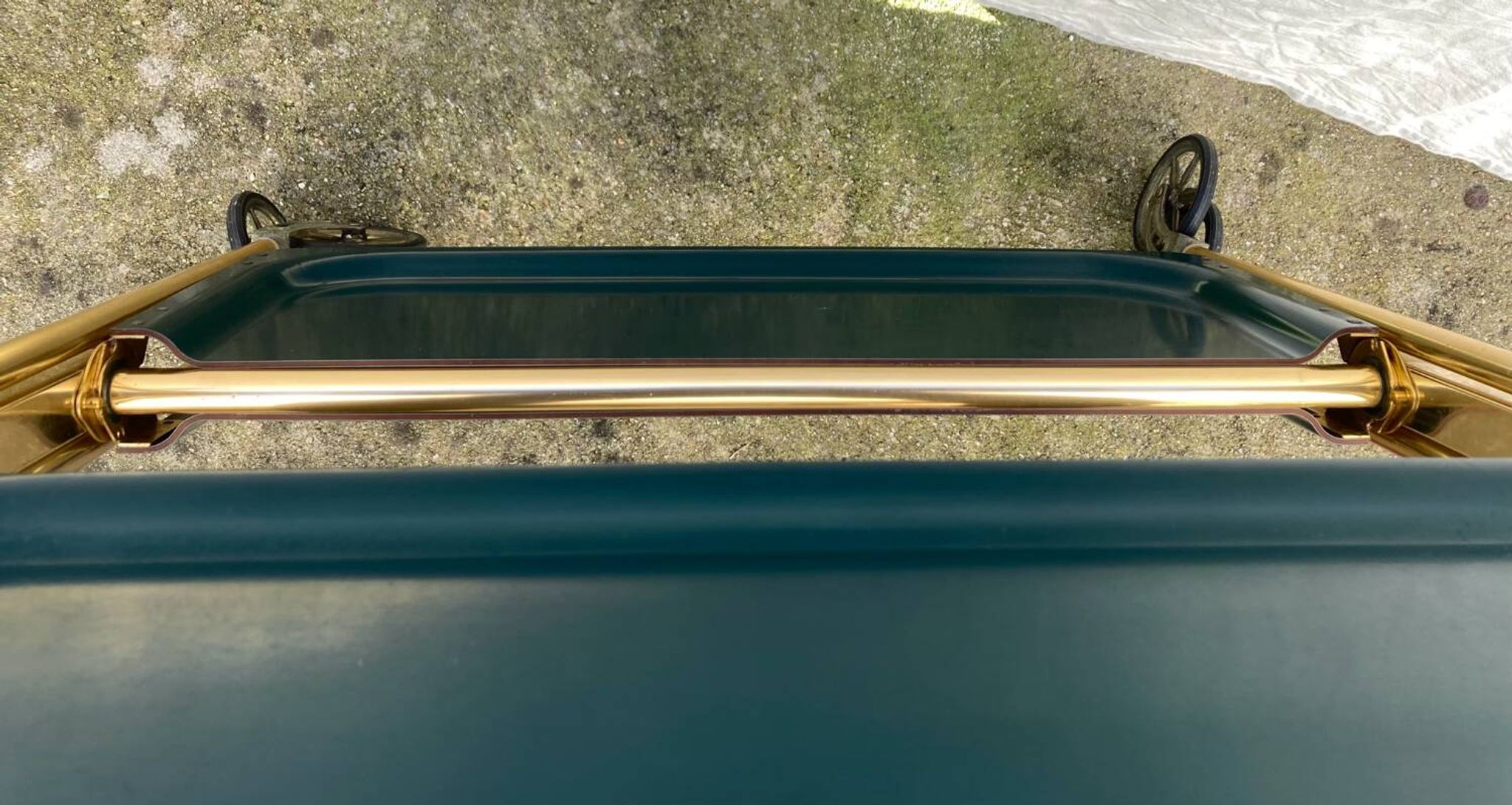 Desserte roulante pliable vintage
