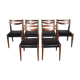 6 chaises scandinaves années 50/60