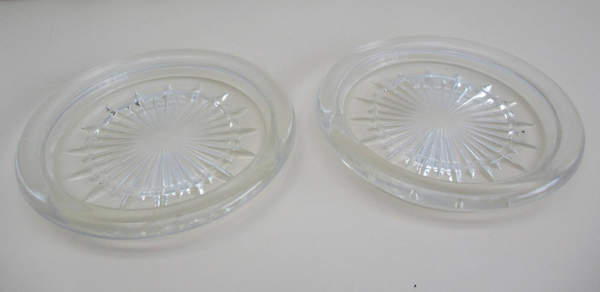 Dessous de bouteille anciens,  set de 2